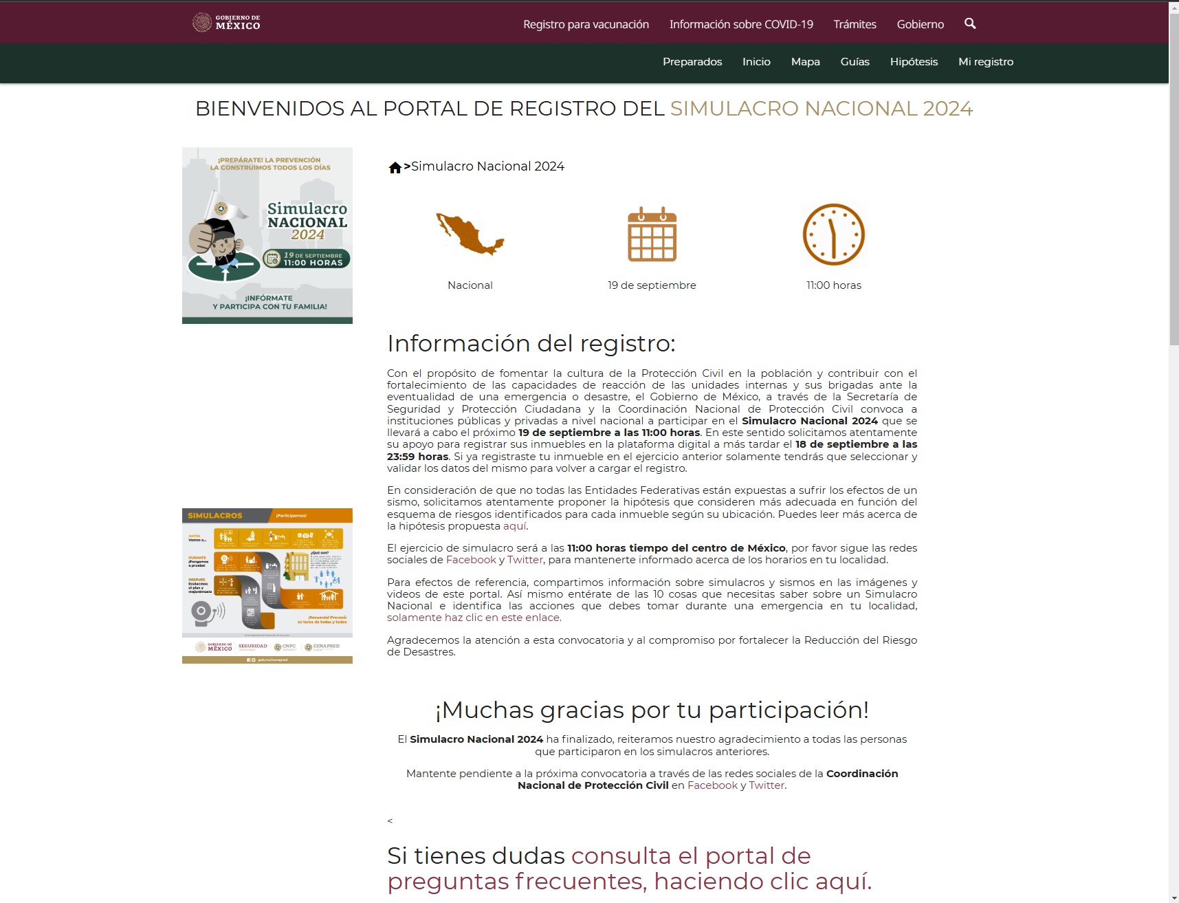 Simulacro Nacional