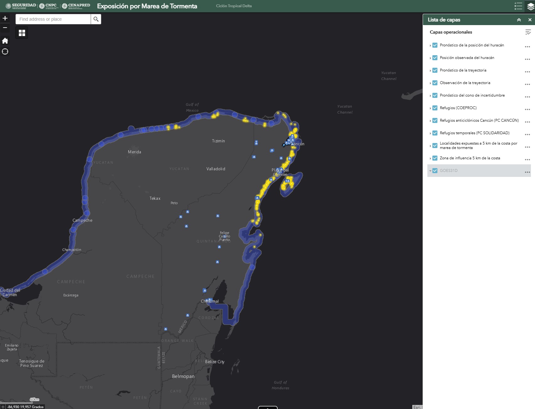 Storm Surge Exposure (Tropical Cyclone Delta)